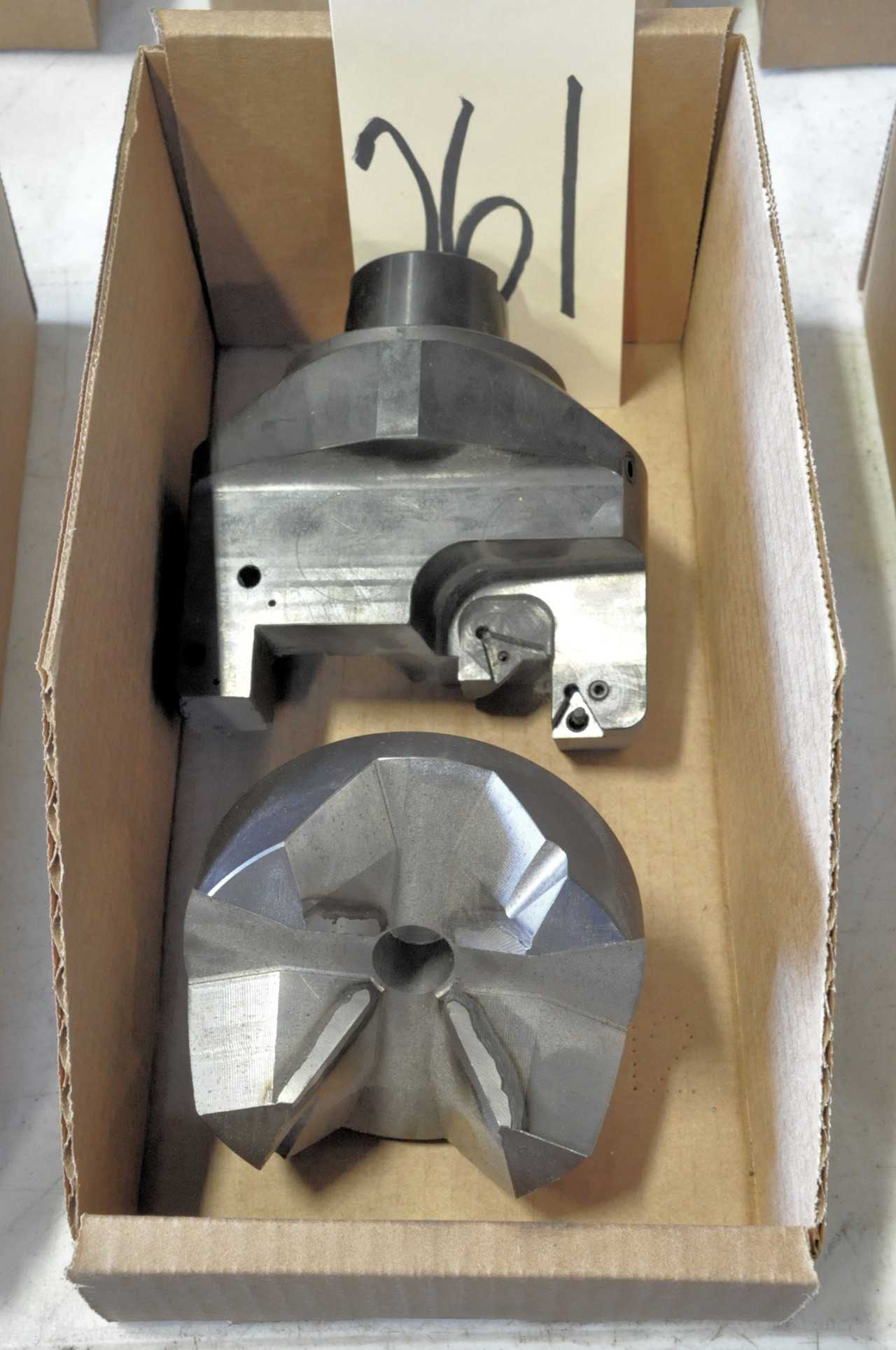 Lot-KM Shank Driver and HSK Shell Mill in (1) Box - MACHINING ACCESSORIES & TOOLING