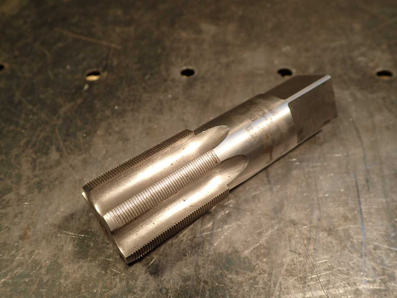 George Whalley 1.173"-32 Hand Plug Thread Tap: 6-Flute, 4" OAL, HS 3B 20 55, USA - MACHINING ACCESSORIES & TOOLING