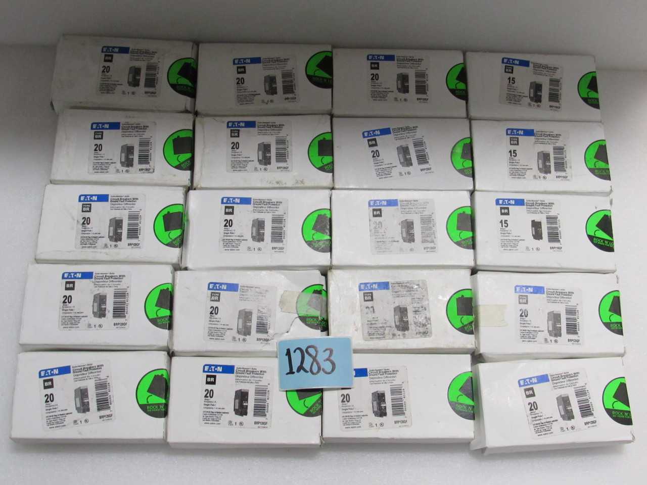 LOT OF EATON RESIDENTAL BREAKERS - MISCELLANEOUS