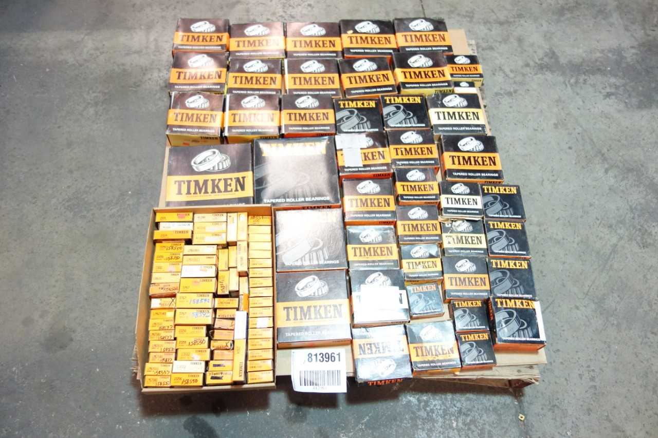 LOT OF ASSORTED TIMKEN TAPERED ROLLER BEARINGS - BEARINGS