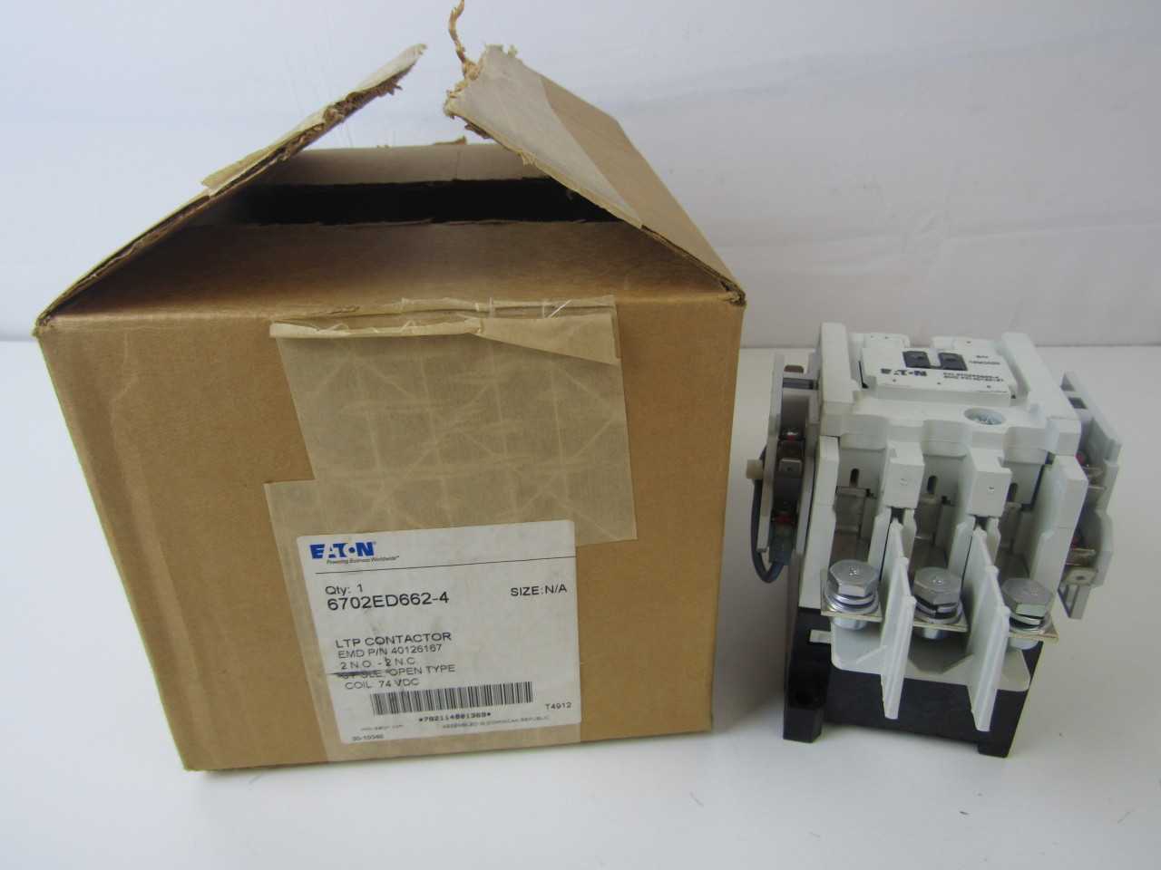 Quantity of 5x 6702ED662-4 Contactors - CONTACTORS