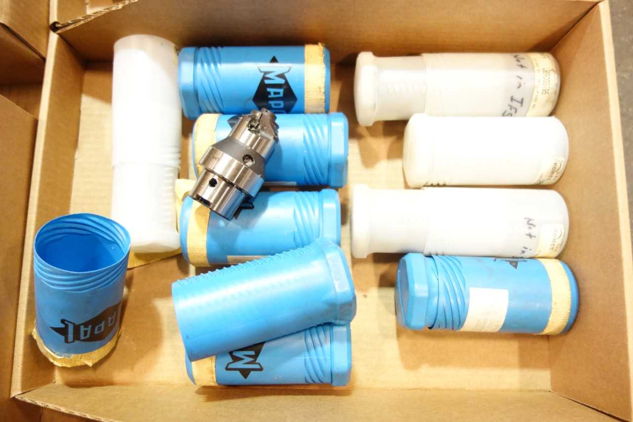 1 LOT OF ASSORTED DRILL FACE BAR- KOMET, MAPAL - MACHINING ACCESSORIES & TOOLING