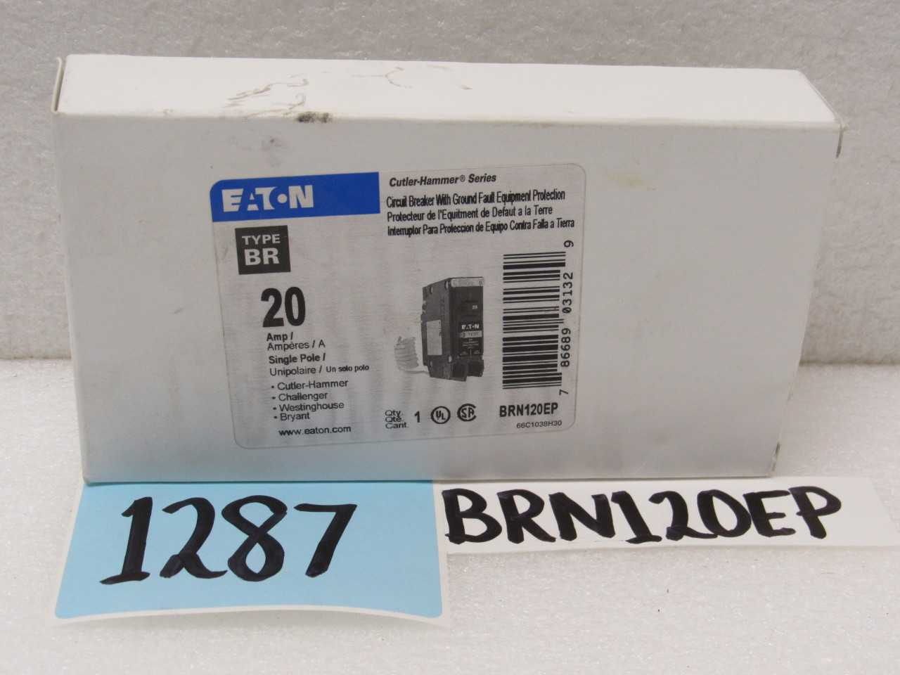 LOT EATON OF RESIDENTAL BREAKERS - MISCELLANEOUS
