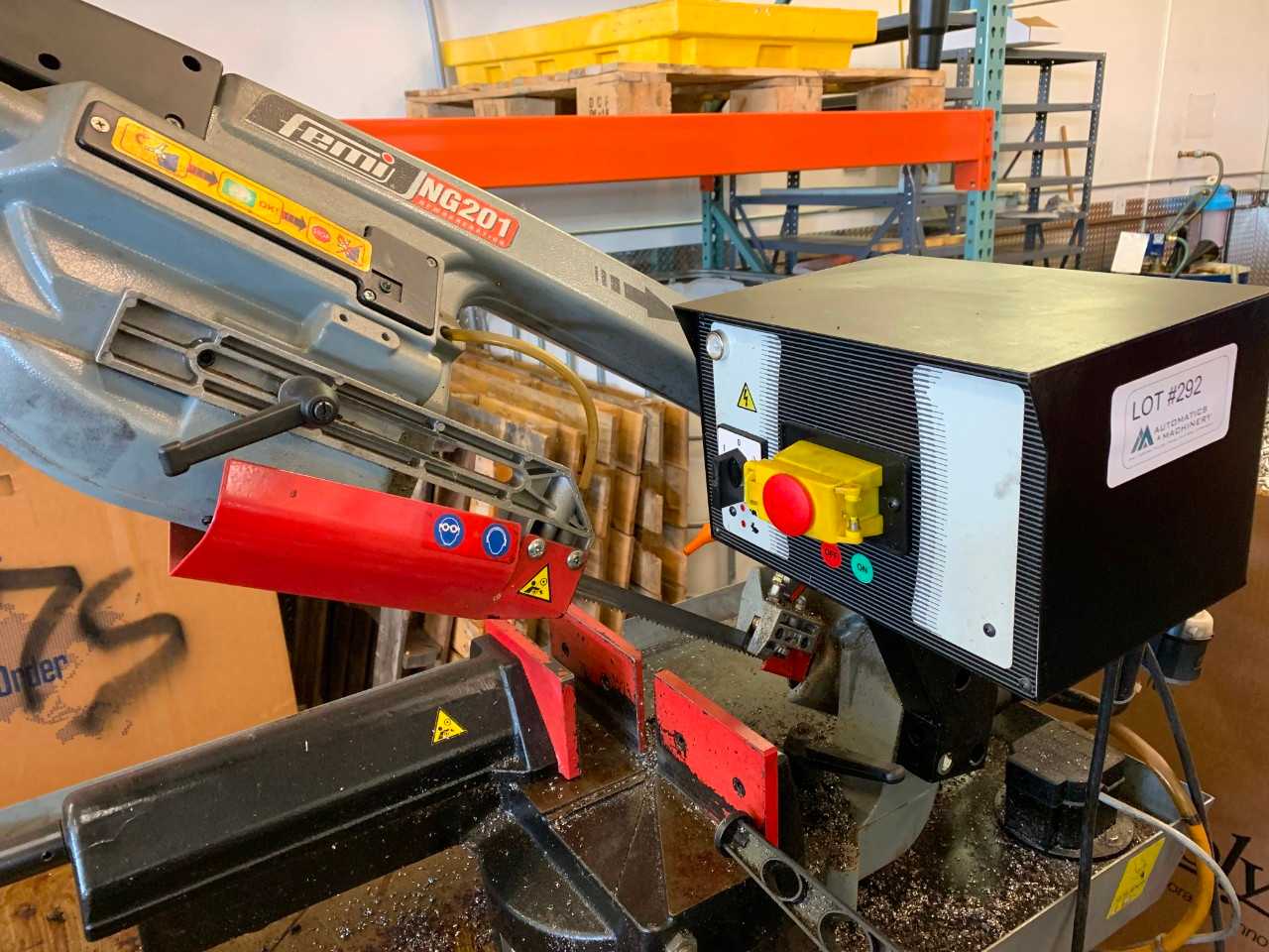Femi NG-201 Horizontal Bandsaw - METAL SAWS