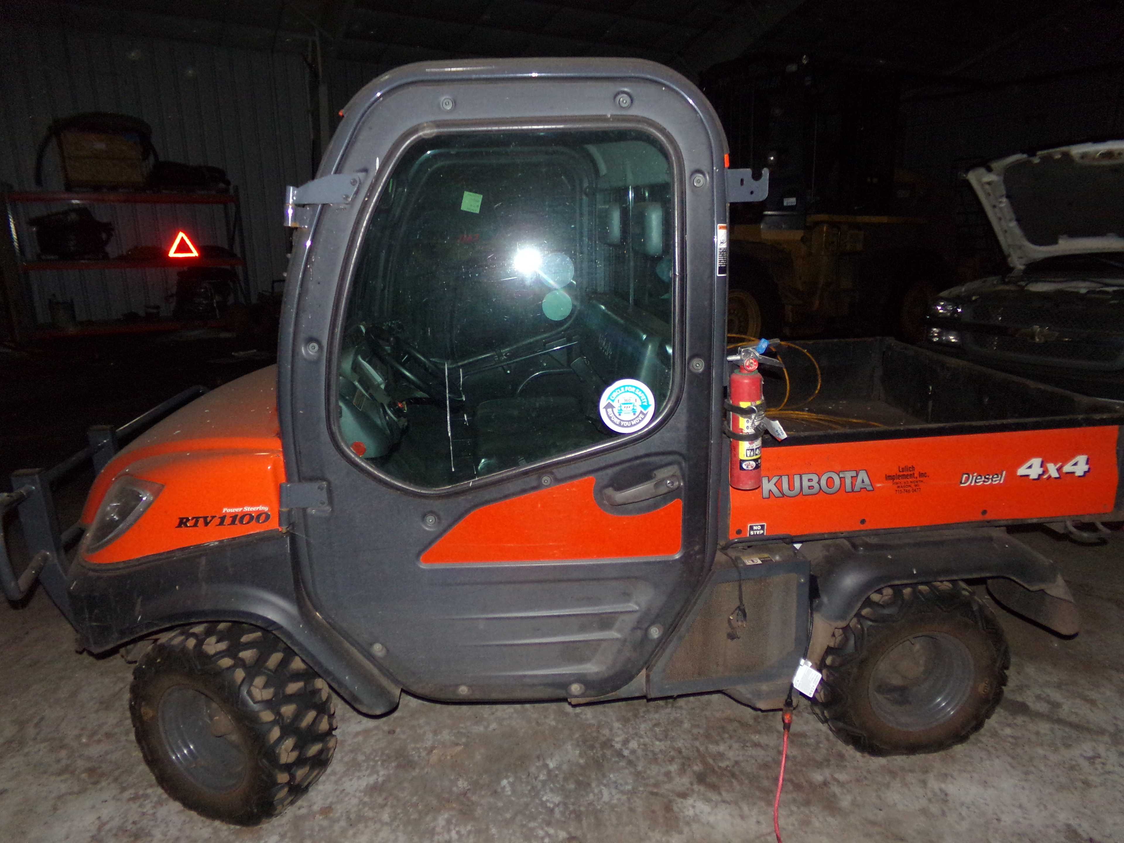 Kubota RTV 1100 Utility Vehicle - LIGHTING