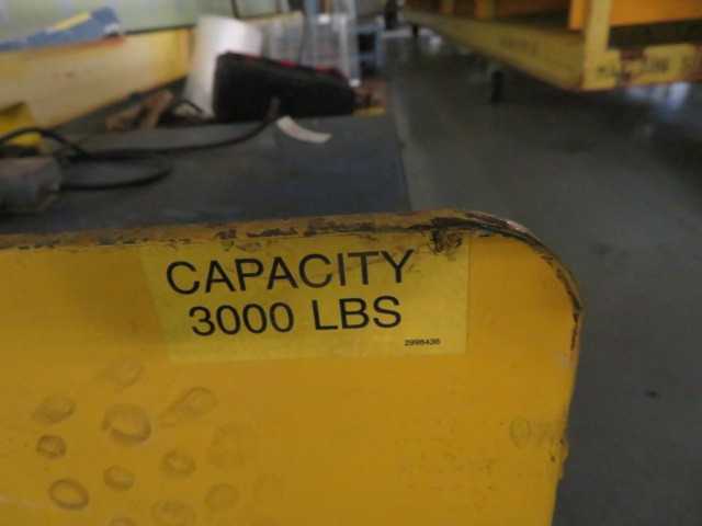 Southworth 3000 Lb. Capacity Lift - MATERIAL HANDLING