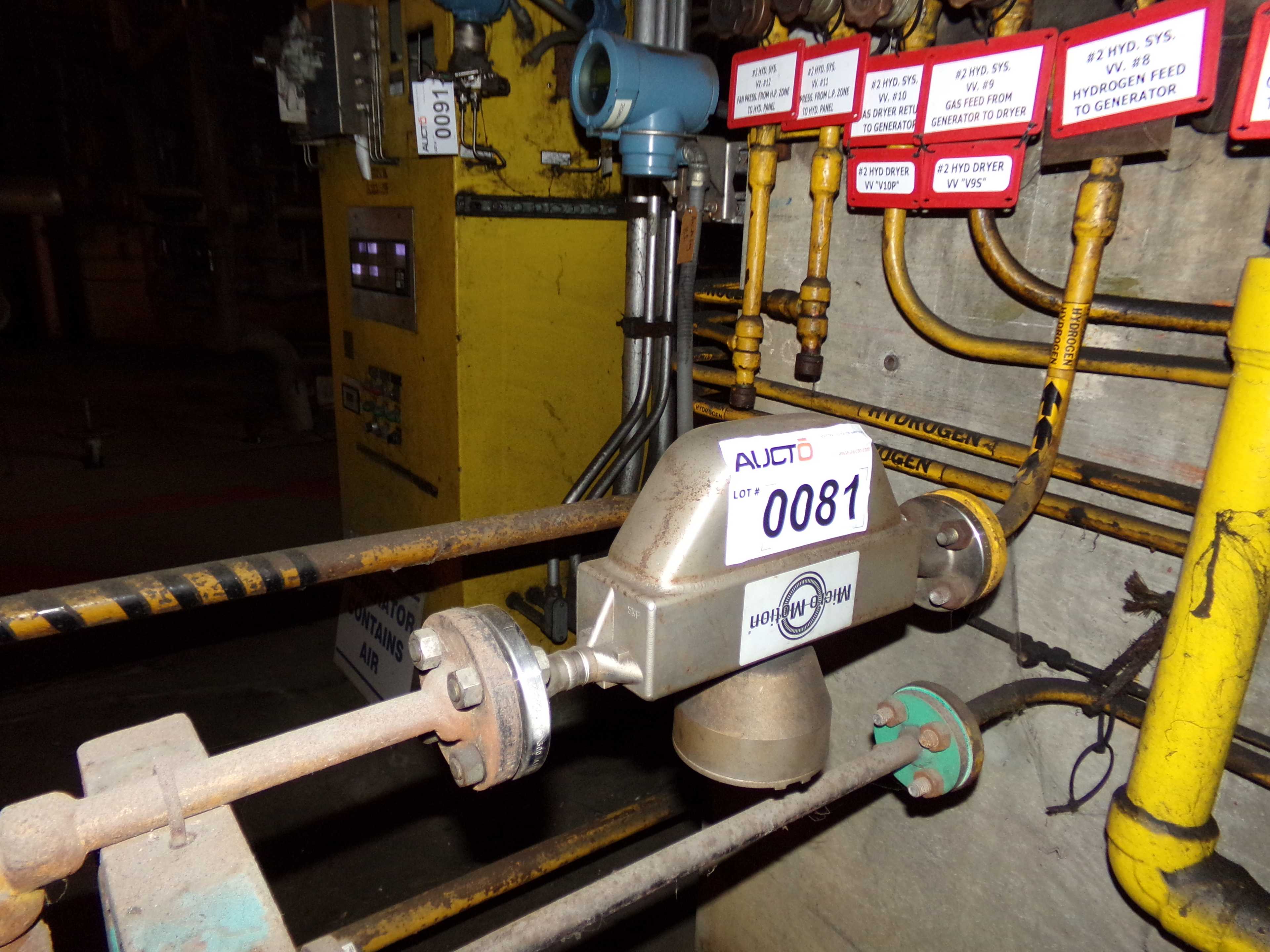 MICRO-MOTION F025S114CABAB2222 FLOW METER WITH TRANSMITTER - FLOW METER