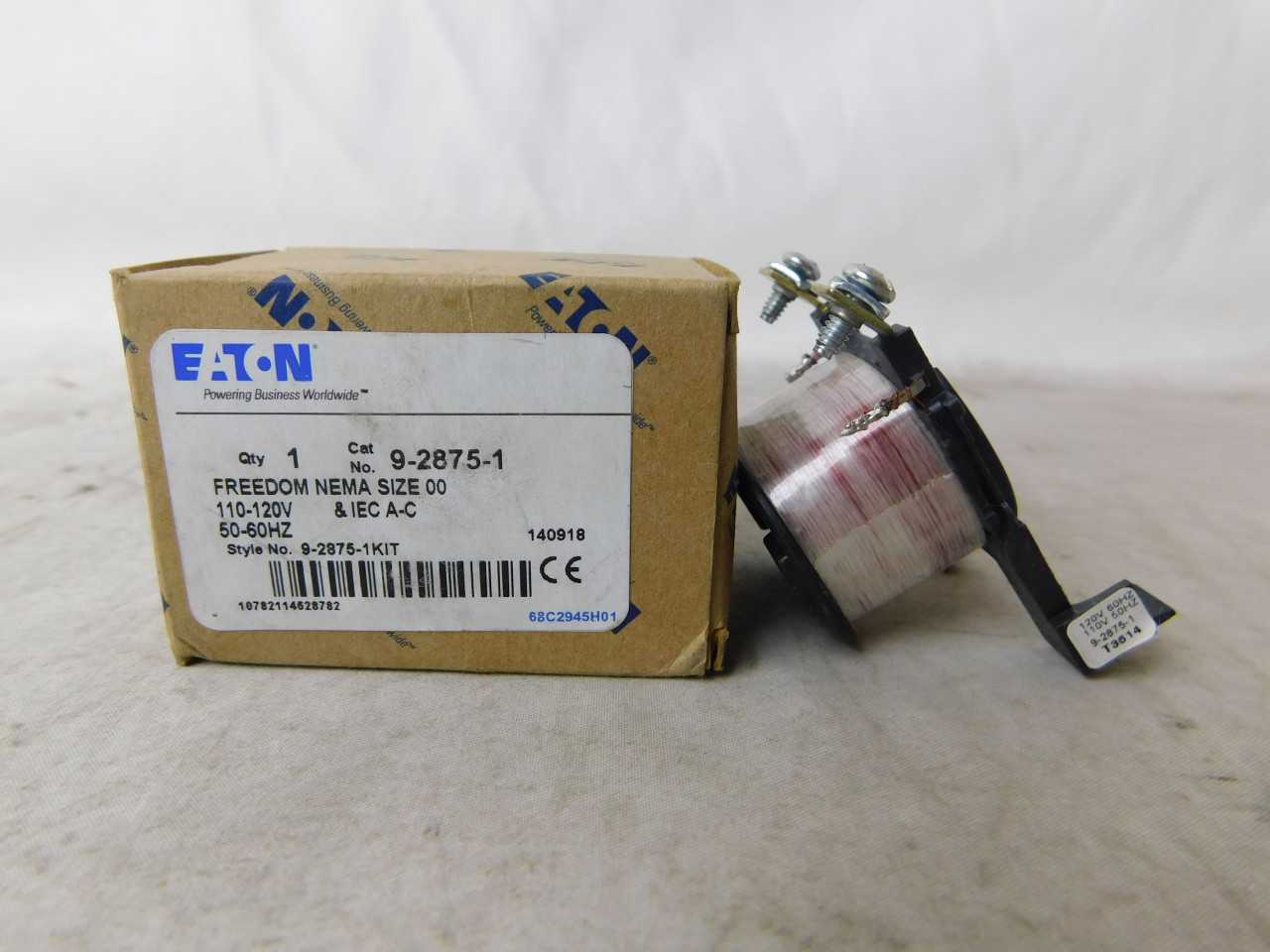 Quantity 100 of Eaton 9-2875-1 Coil 120VAC - VALVES