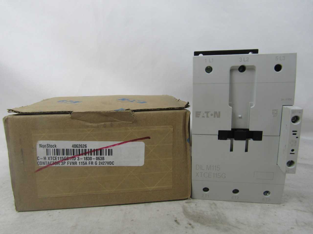 Quantity of 2x XTCE115GS1TD Contactors - CONTACTORS