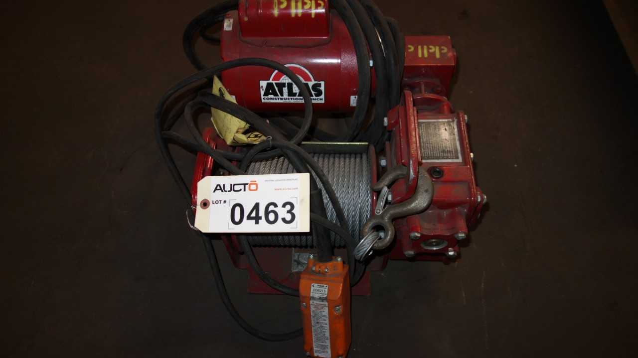 THERN INC 4WP2T8-2000 2000LBS WINCH - LIFTING EQUIPMENT