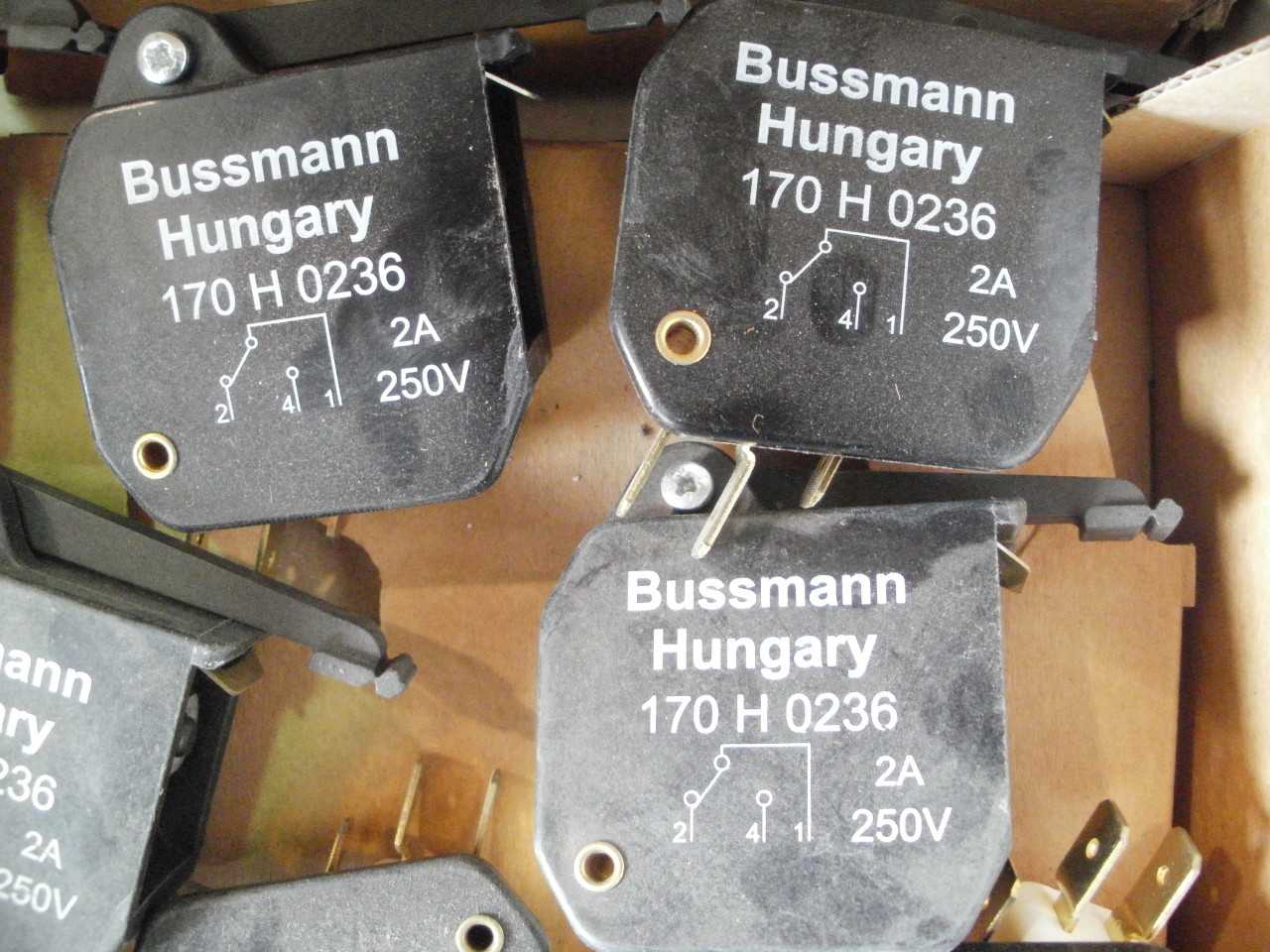 Bussmann MICROSWITCH 170H235 - 170H236 - ELECTRICAL COMPONENTS