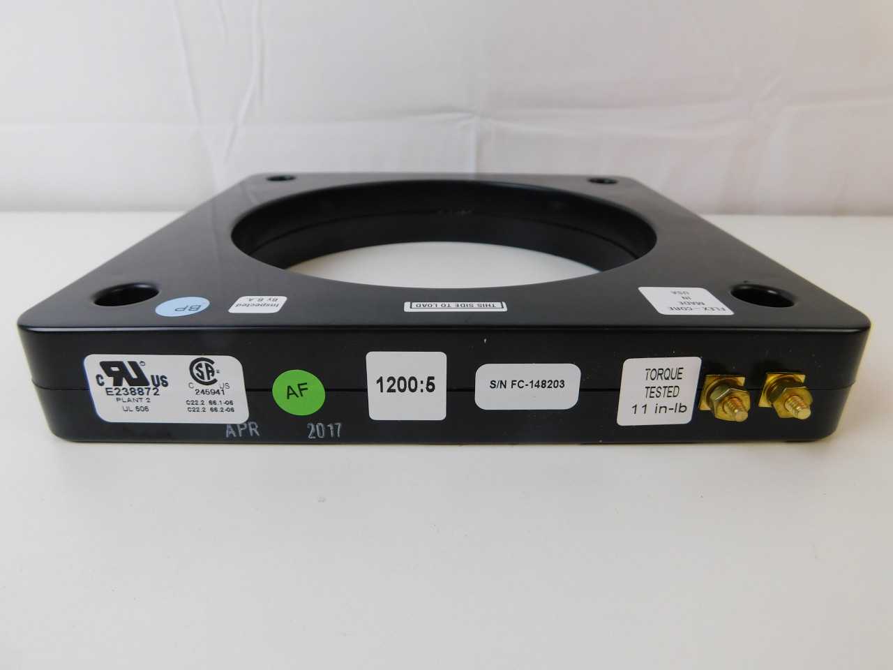 Quantity 3 of Flex-Core 125-122 Current Transformer - CONTROL TRANSFORMERS