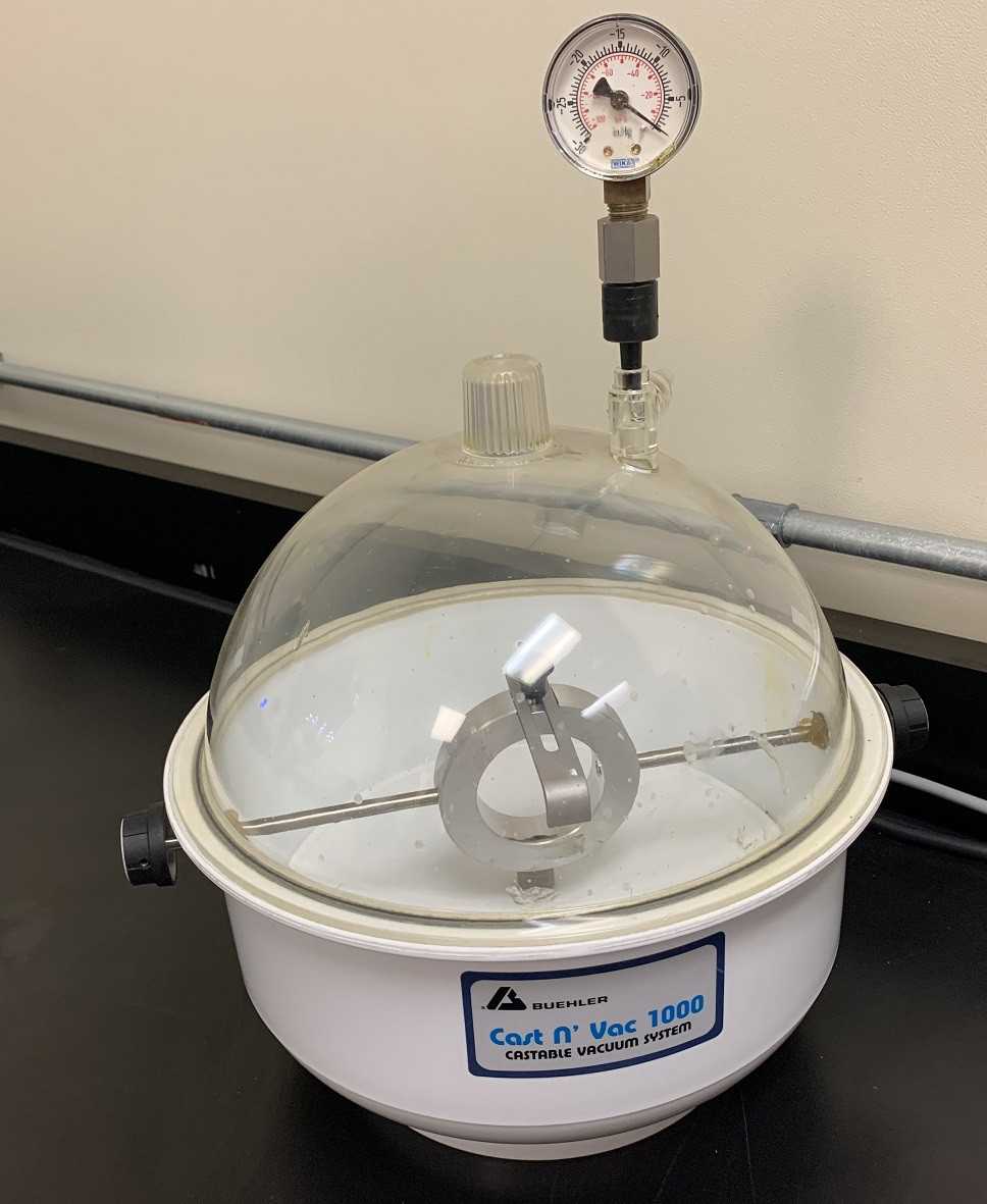 Buehler 20-1384-115 Cast N' Vac 1000 Vacuum Chamber - LAB & SCIENTIFIC
