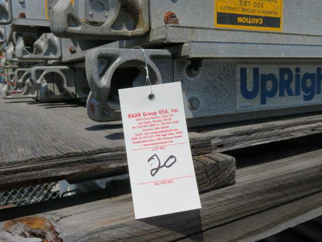 Upright Scaffolding - MISCELLANEOUS