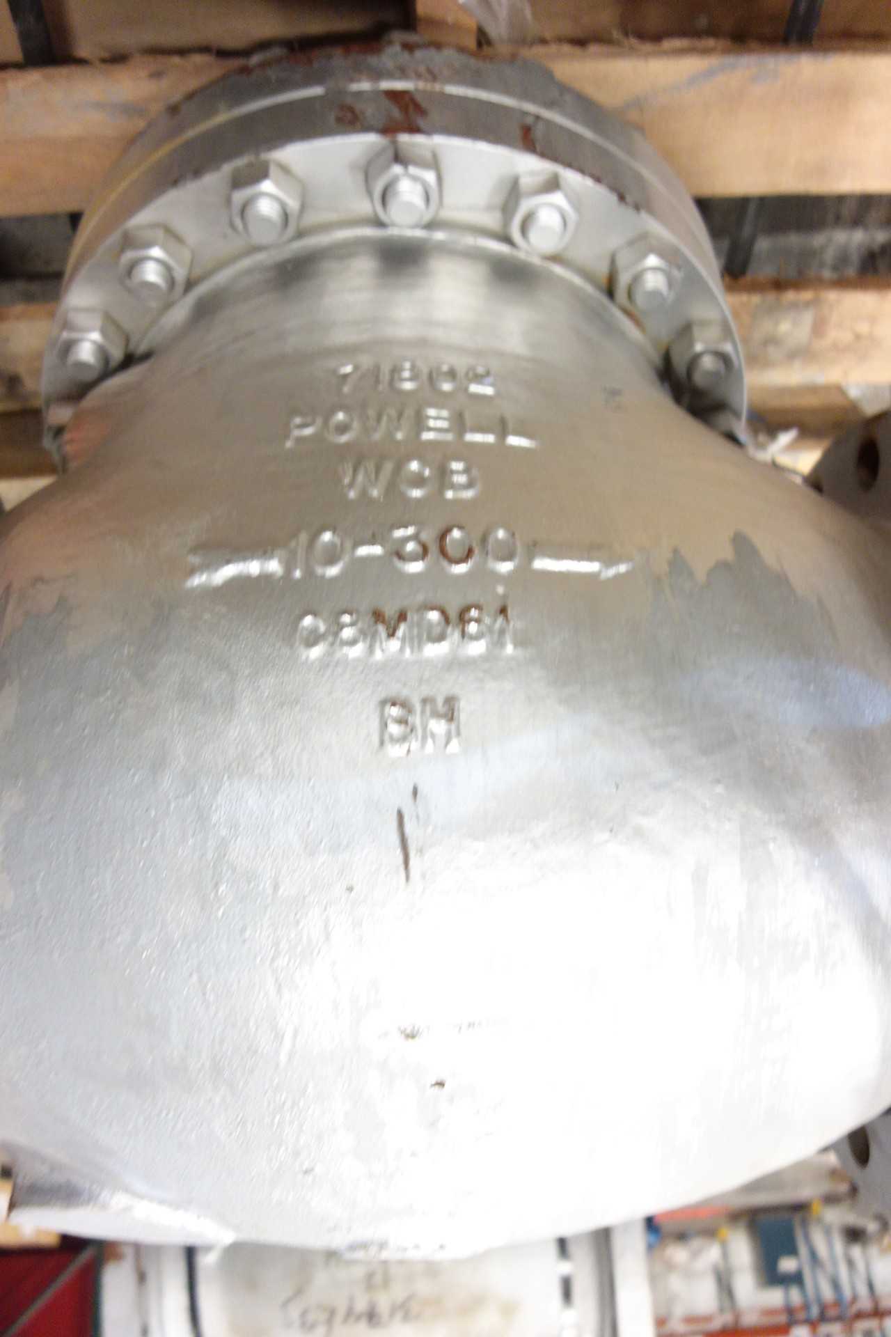 LOT OF 2 POWELL FLANGED CHECK VALVES - CHECK VALVE