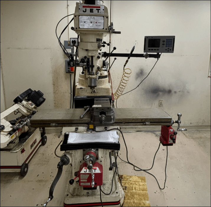 2014 JET JTM-1050 VERTICAL MILLING MACHINE