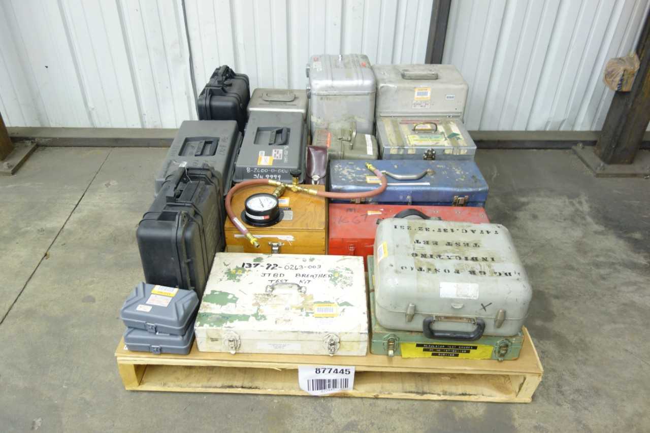 PALLET OF ASSORTED TEST EQUIPMENT - INDUSTRIAL PARTS
