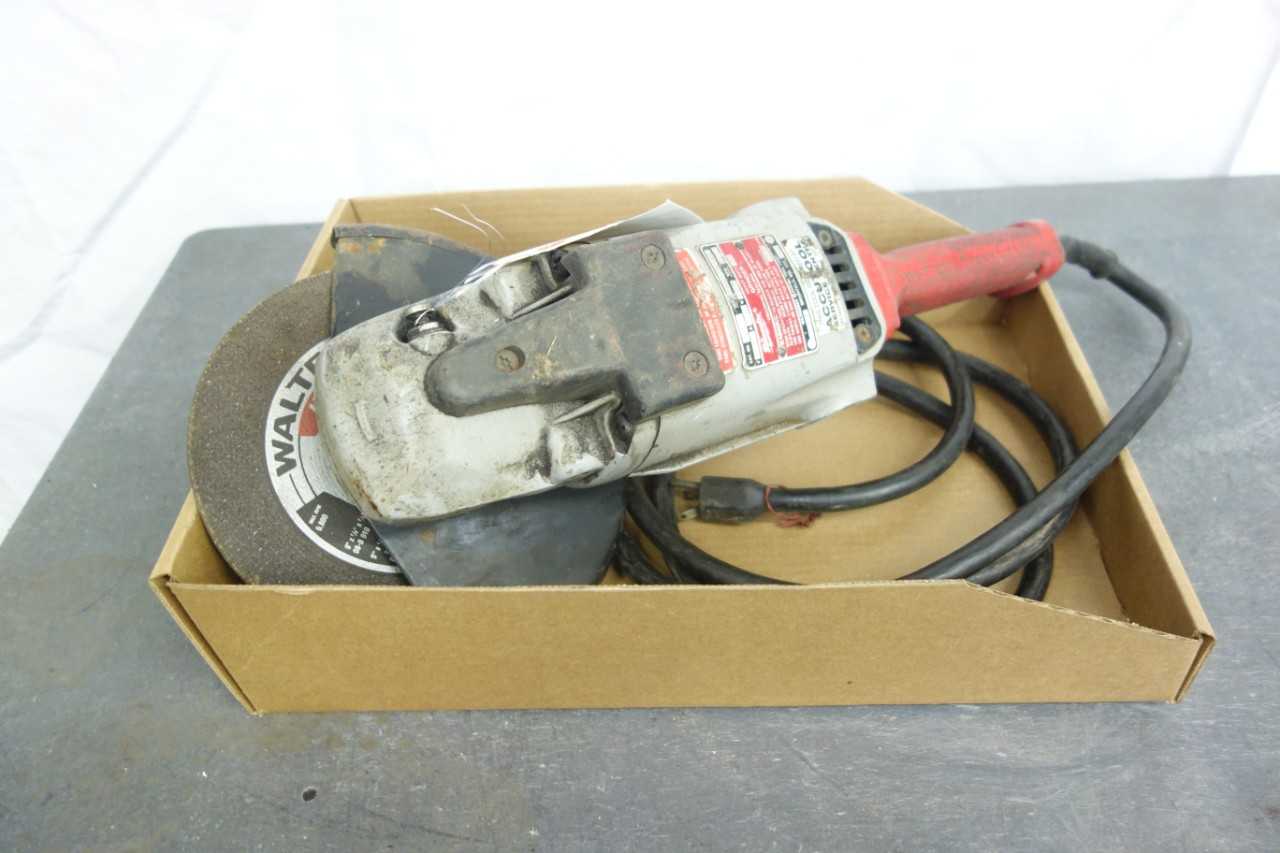 MILWAUKEE 6067 HEAVY DUTY STRAIGHT GRINDER, 9 IN WHEEL - ELECTRIC POWER TOOLS