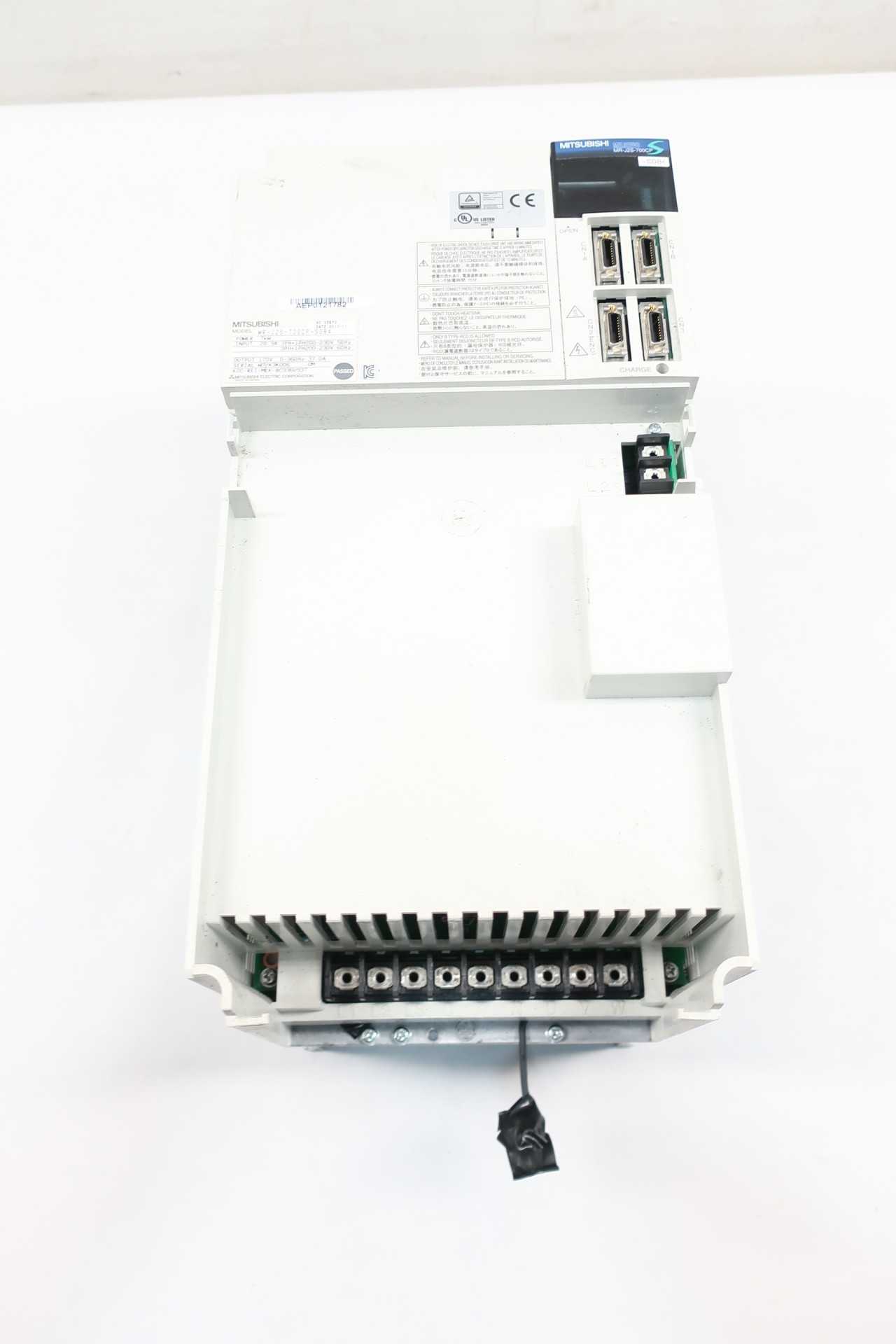 MITSUBISHI MR-J2S-700CP-S084 MELSERVO 200-230V-AC 170V-AC 3PH 7KW SERVO DRIVES AND AMPLIFIER - SERVO MITSUBISHI MR-J2S-700CP-S084 MELSERVO 200-230V-AC 170V-AC 3PH 7KW SERVO DRIVES AND AMPLIFIER - SERVO