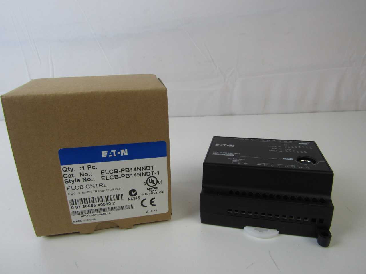 Quantity of 42x ELCB-PB14NNDT PLC/Process Logic Controllers - AUTOMATION & CONTROLS