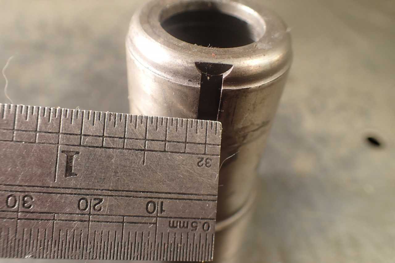 Brown & Sharpe #10 Collet Chuck Sleeve 1/2" Cap 1.312" Lg OD 1.187" Sm OD - MACHINING ACCESSORIES & TOOLING