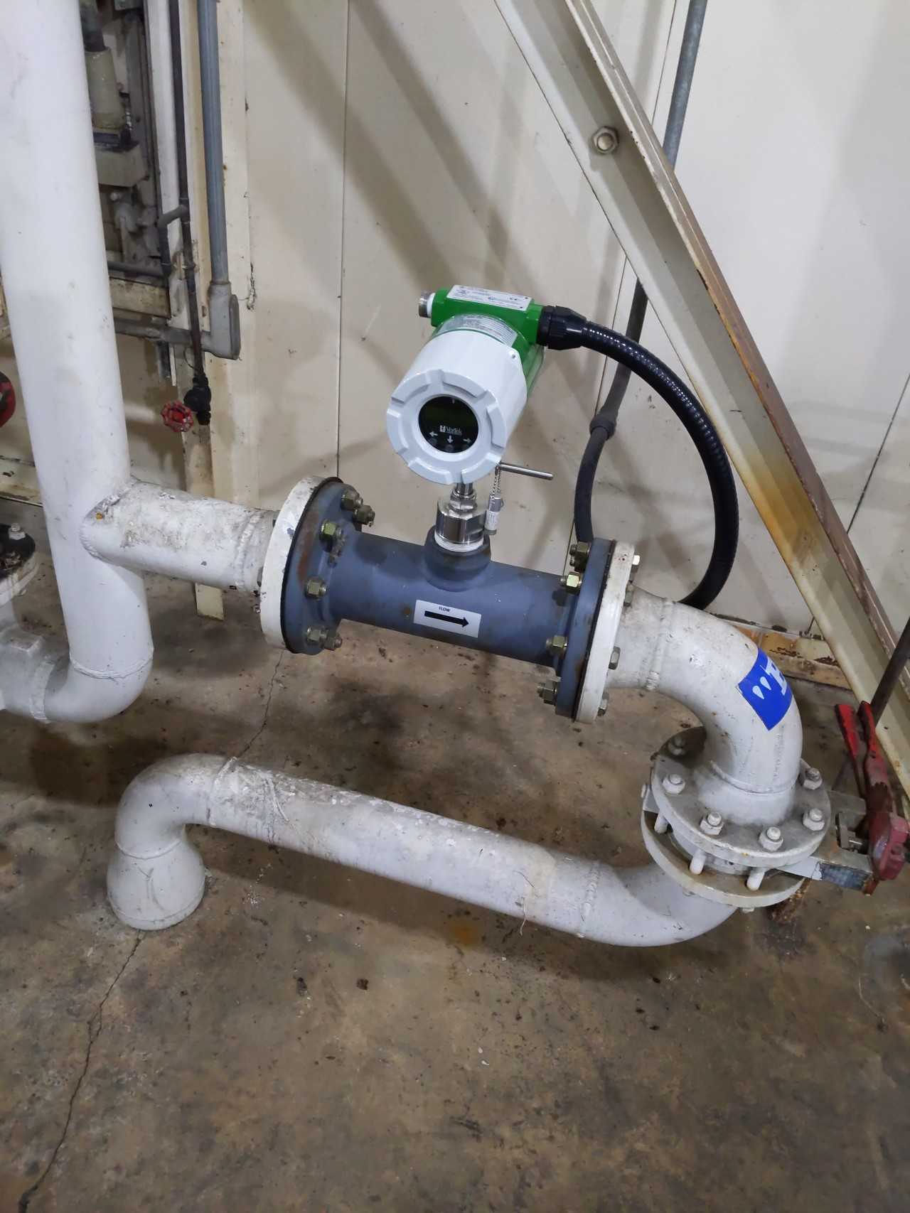 Lot of 2 VorTek flow meter with flange - MISCELLANEOUS