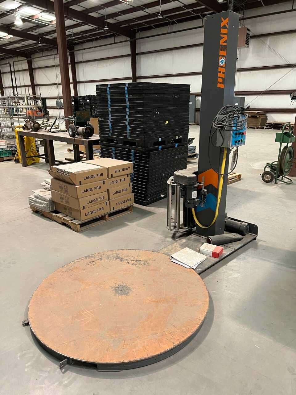 PHOENIX PLP-2100 TURNTABLE PALLET WRAPPER (NEW MEXICO) - PACKAGING