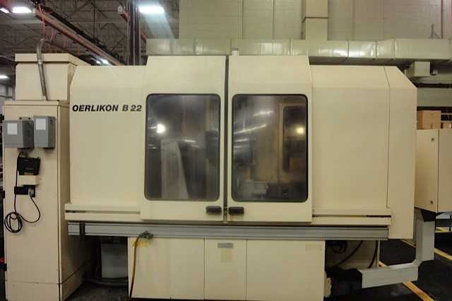 OERLIKON B22 6 BLADE GRINDER , YEAR 2004, LOCATION MI - INDUSTRIAL ROBOTS
