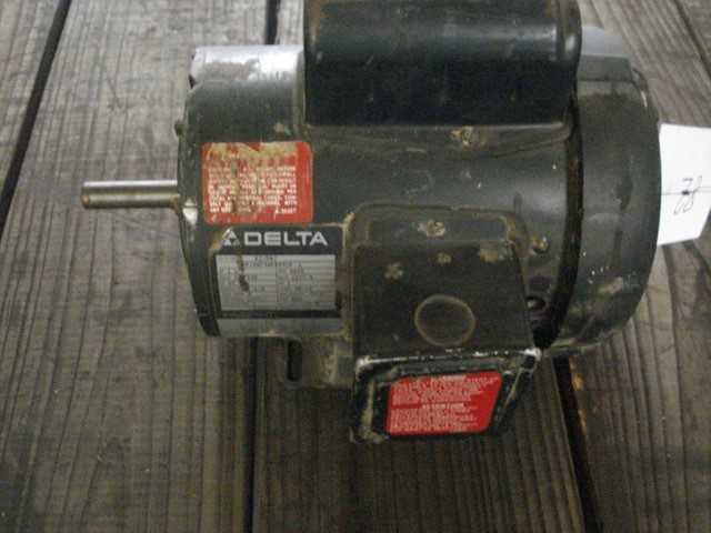 1.5 H.P DELTA MOTOR - MACHINING ACCESSORIES & TOOLING 1.5 H.P DELTA MOTOR - MACHINING ACCESSORIES & TOOLING