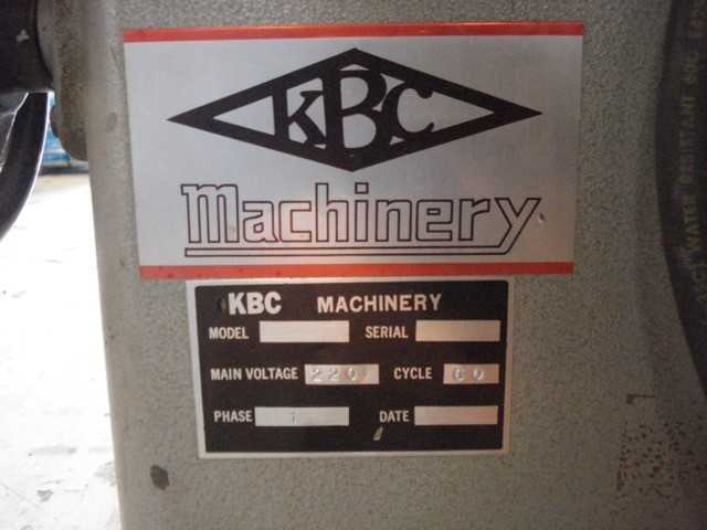 KBC TABLE SAW 40 X 30 - TRAILER MOUNTED EQUIPMENT