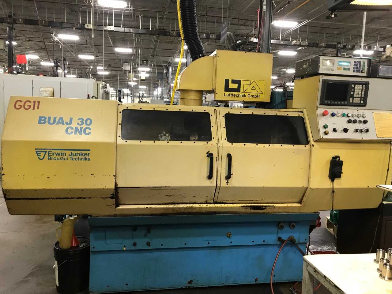 ERWIN JUNKER CNC CYLINDRICAL GRINDER, MODEL BAUJ30 - MACHINING ACCESSORIES & TOOLING ERWIN JUNKER CNC CYLINDRICAL GRINDER, MODEL BAUJ30 - MACHINING ACCESSORIES & TOOLING