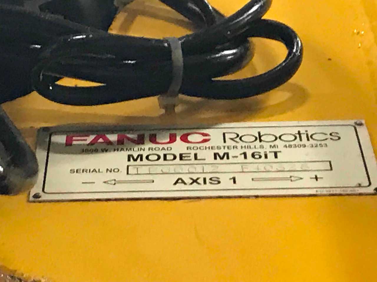 FANUC GANTRY ROBOT WITH 23' RAIL, MODEL M-16IT, RJ3 CONTROL - MACHINING ACCESSORIES & TOOLING