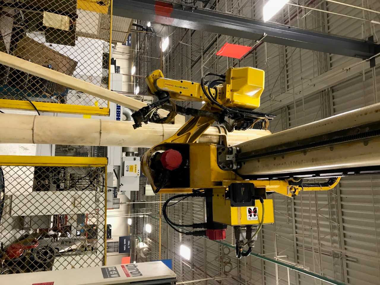 FANUC GANTRY ROBOT WITH 23' RAIL, MODEL M-16IT, RJ3 CONTROL - MACHINING ACCESSORIES & TOOLING FANUC GANTRY ROBOT WITH 23' RAIL, MODEL M-16IT, RJ3 CONTROL - MACHINING ACCESSORIES & TOOLING