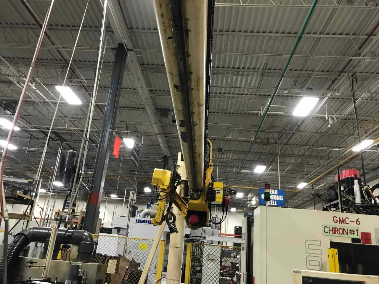FANUC GANTRY ROBOT WITH 23' RAIL, MODEL M-16IT, RJ3 CONTROL - MACHINING ACCESSORIES & TOOLING