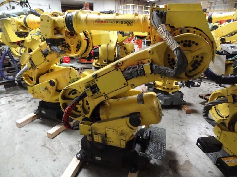 FANUC ROBOT R-2000I/165F WITH RJ3IB CONTROL, TEACH & CABLES - INDUSTRIAL ROBOTS