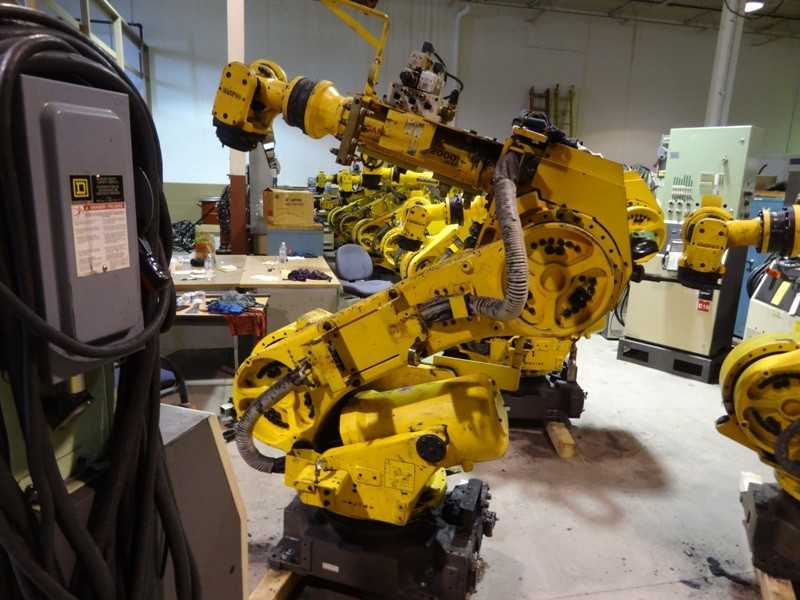 FANUC ROBOT R-2000I/165F WITH RJ3IB CONTROL, TEACH & CABLES - INDUSTRIAL ROBOTS
