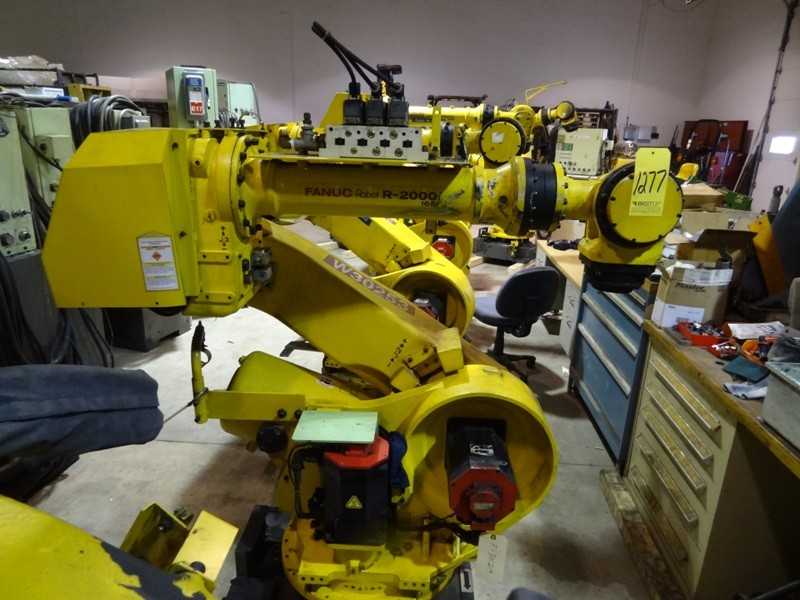 FANUC ROBOT R-2000I/165F WITH RJ3IB CONTROL, TEACH & CABLES - INDUSTRIAL ROBOTS