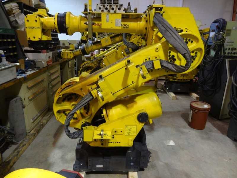 FANUC ROBOT R-2000I/165F WITH RJ3IB CONTROL, TEACH & CABLES - INDUSTRIAL ROBOTS