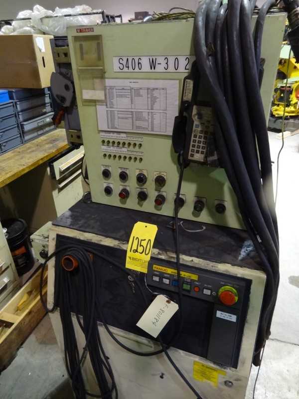 FANUC ROBOT R-2000I/165F WITH RJ3IB CONTROL, TEACH & CABLES - INDUSTRIAL ROBOTS