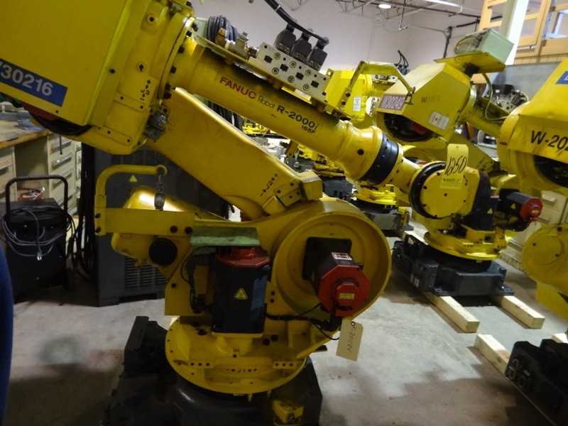 FANUC ROBOT R-2000I/165F WITH RJ3IB CONTROL, TEACH & CABLES - INDUSTRIAL ROBOTS
