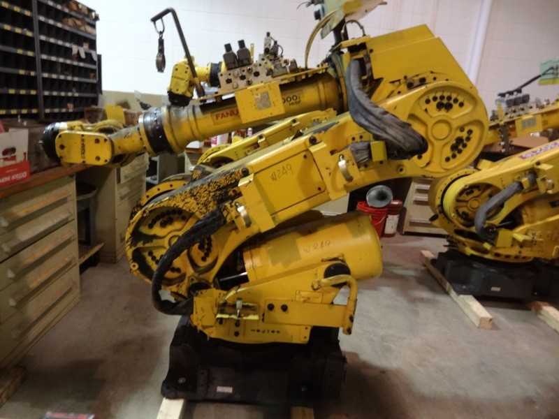 FANUC ROBOT R-2000I/165F WITH RJ3IB CONTROL, TEACH & CABLES - INDUSTRIAL ROBOTS