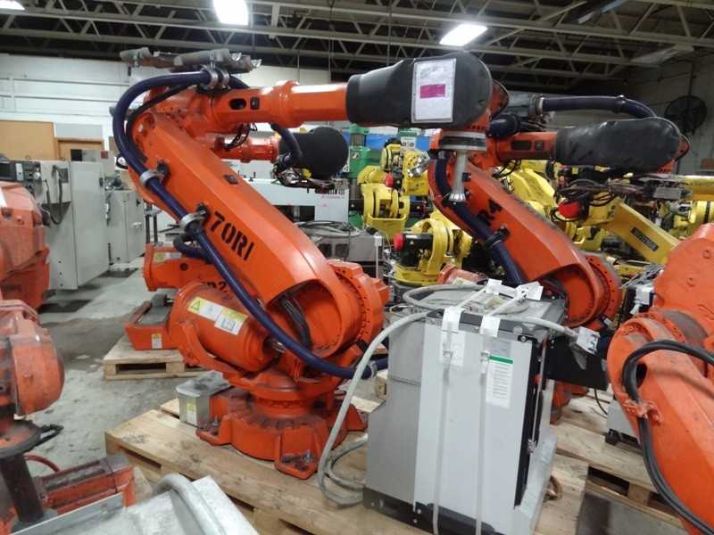 ABB ROBOT IRB 6640-205/2.75 WITH IRC 5 CONTROLS, CABLES & TEACH - INDUSTRIAL ROBOTS