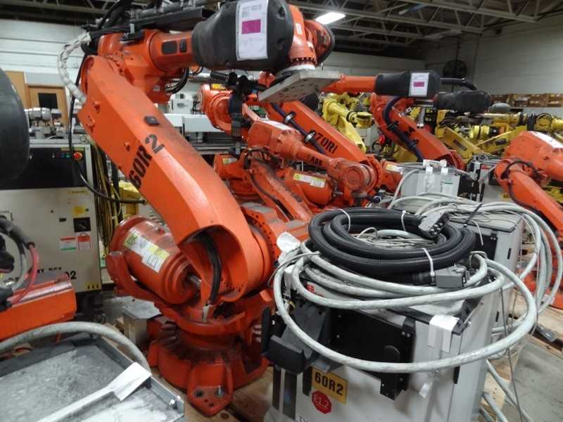ABB ROBOT IRB 6640-235/2.55 WITH IRC 5 CONTROLS, CABLES & TEACH - INDUSTRIAL ROBOTS