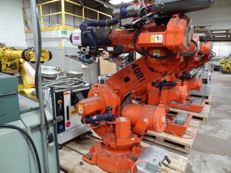 ABB ROBOT IRB 6640-235/2.55 WITH IRC 5 CONTROLS, CABLES & TEACH - INDUSTRIAL ROBOTS