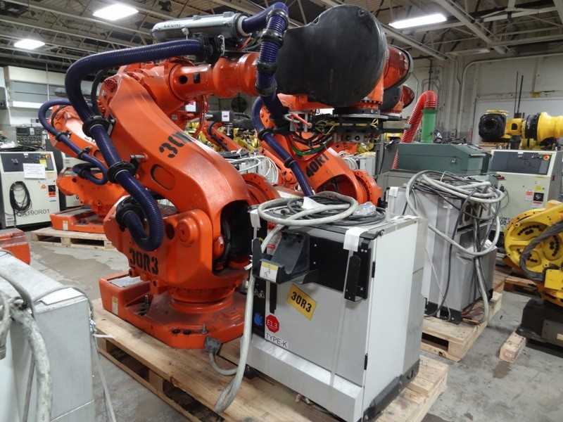ABB ROBOT IRB 7600-325/3.1 WITH IRC 5 CONTROLS, CABLES & TEACH - INDUSTRIAL ROBOTS