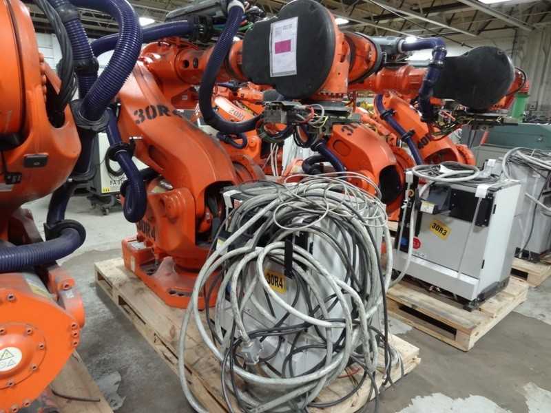 ABB ROBOT IRB 7600-325/3.1 WITH IRC 5 CONTROLS, CABLES & TEACH - INDUSTRIAL ROBOTS