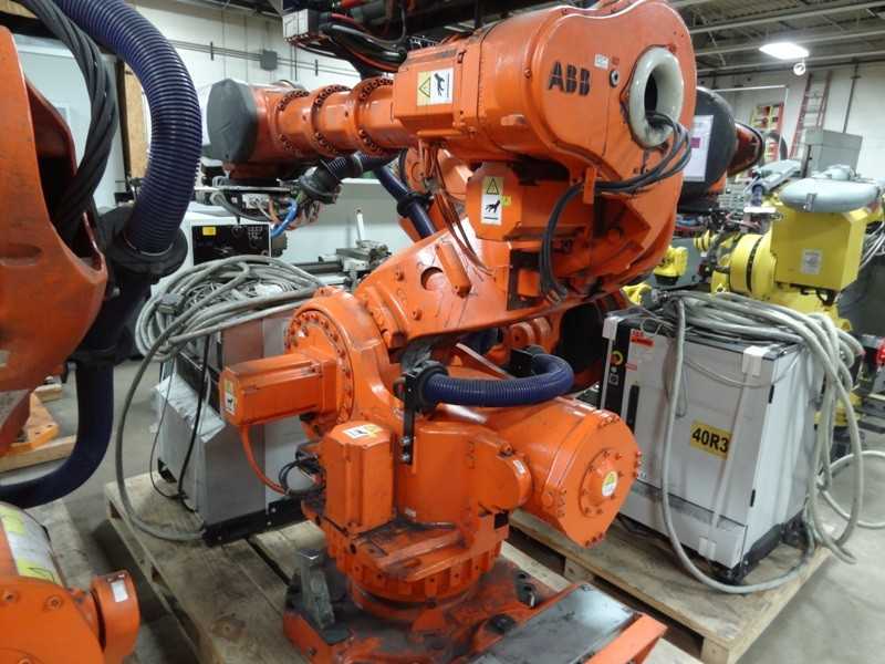 ABB ROBOT IRB 7600-325/3.1 WITH IRC 5 CONTROLS, CABLES & TEACH - INDUSTRIAL ROBOTS
