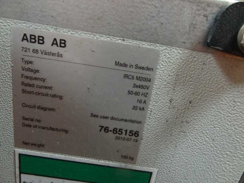 ABB ROBOT IRB 7600-325/3.1 WITH IRC 5 CONTROLS, CABLES & TEACH - INDUSTRIAL ROBOTS