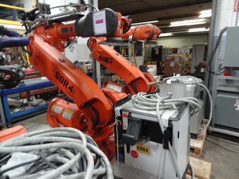 ABB ROBOT IRB 6640-205/2.75 WITH IRC 5 CONTROLS, CABLES & TEACH - INDUSTRIAL ROBOTS