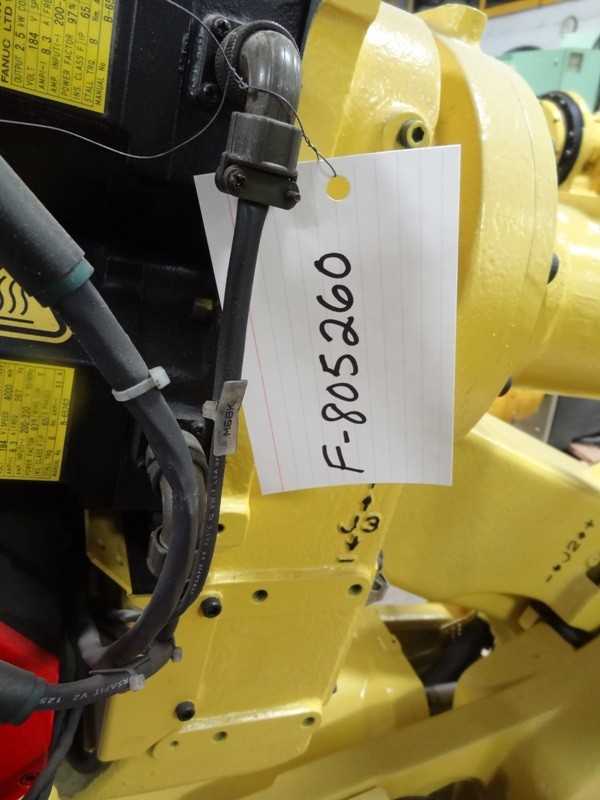 COMPLETELY REFURBISHED FANUC ROBOT R-2000iA/200F WITH R-J3iB CONTROL - INDUSTRIAL ROBOTS
